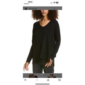 Allsaints womens size xs sweater Alpaca wool blend Rhonda sweater black